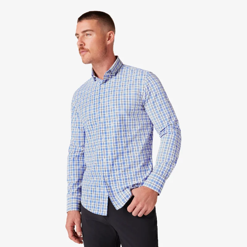 Men's Embroidered Detail Casual Shirts in Beige for a Touch of EleganceCarolina Watershed Plaid