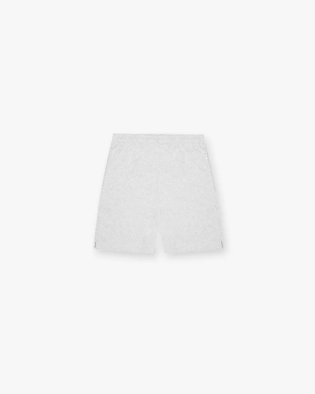 Men's breathable cotton athletic shorts for intense workoutsInitial Sweatshorts - Ice Grey Marl