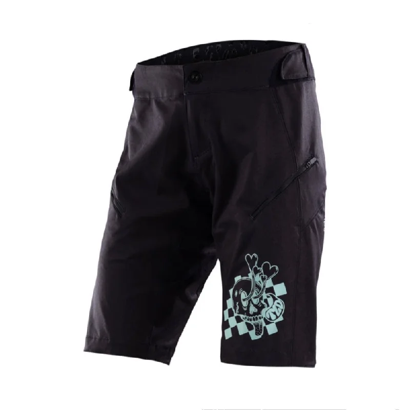 Men's zip - pocket canvas shorts for added functionality during travelLilium Short Micayla Gatto Black (no liner)