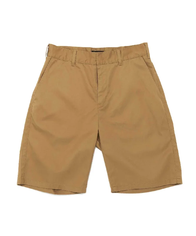 Men's elastic waistband lounge shorts for lazy weekends at homePATCHED WORK SHORT