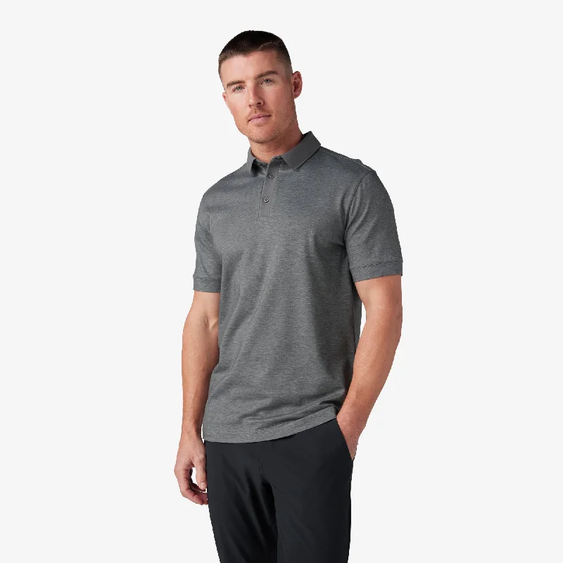 Men's Moisture - Wicking Performance Fabric Casual Shirts for Outdoor ActivitiesPewter Heather