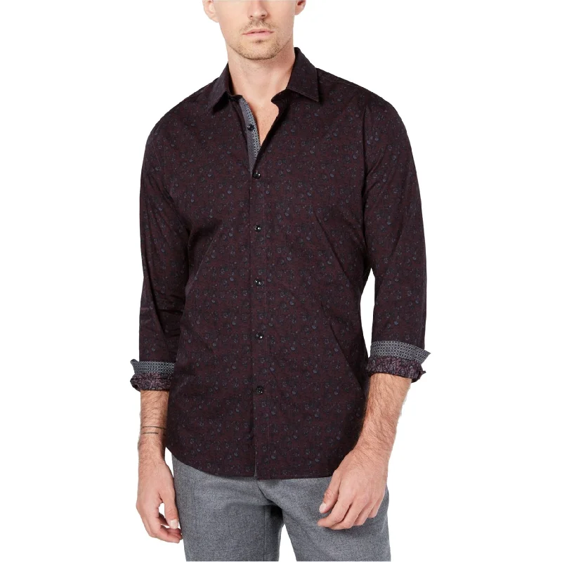 Men's Moisture - Wicking Performance Fabric Casual Shirts for Outdoor ActivitiesRyan Seacrest Mens Woven Floral Button Up Shirt