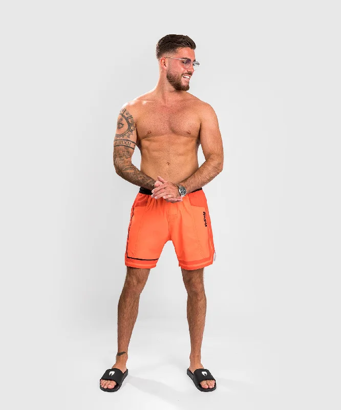 Men's high - waisted swim shorts with UPF protection for beach vacationsShort de Bain Venum Bali - Corail