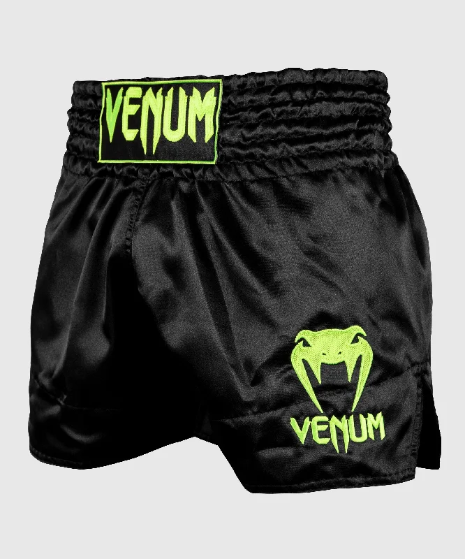 Men's neon - colored athletic shorts for high - visibility workoutsVenum Classic Muay Thai Short