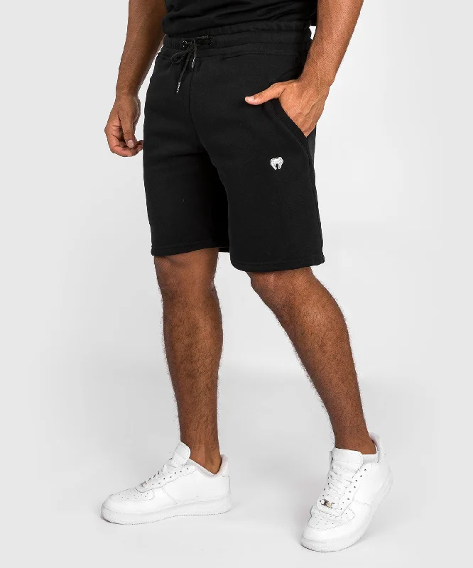 Men's breathable cotton athletic shorts for intense workoutsShort en coton Venum Silent Power - Noir