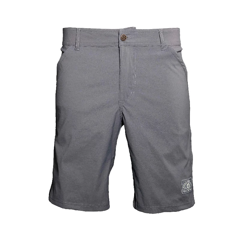 Men's pleated front twill shorts for a classic and sophisticated appearanceTechnical Shorts