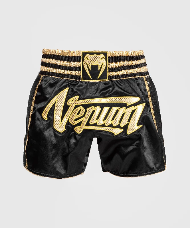 Men's zip - pocket canvas shorts for added functionality during travelShort de Muay Thai Absolute 2.0 Venum - Noir/Or