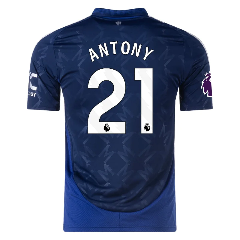 Men's Basketball Jerseys in Sleeveless Design for Enhanced Mobility on the Courtadidas Manchester United Antony Away Jersey w/ EPL Patch 24/25 (Night Indigo)