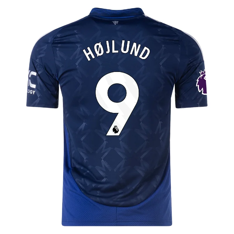 Men's Replica Hockey Jerseys of Star Players for Devoted Ice Hockey Supportersadidas Manchester United Rasmus Højlund Away Jersey w/ EPL Patch 24/25 (Night Indigo)