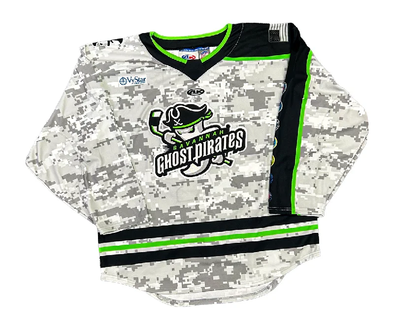 Men's Throwback Tennis Jerseys Inspired by Iconic Matches and PlayersGhost Pirates Athletic Knit Military Appreciation Jersey