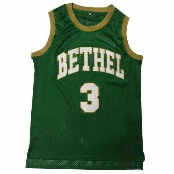 Men's Cycling Jerseys with Reflective Stripes for Safe and Stylish Rides at NightAllen Iverson Bethel High School Jersey