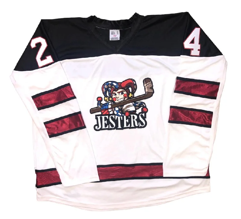 Men's Limited - Edition Cricket Jerseys Commemorating Historic Matches for Die - Hard Cricket LoversCustom Hockey Jerseys with a Jesters Embroidered Twill Logo