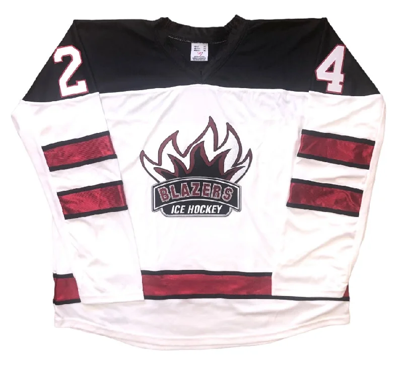 Men's Limited - Edition Cricket Jerseys Commemorating Historic Matches for Die - Hard Cricket LoversCustom Hockey Jerseys with a Blazers Embroidered Twill Logo