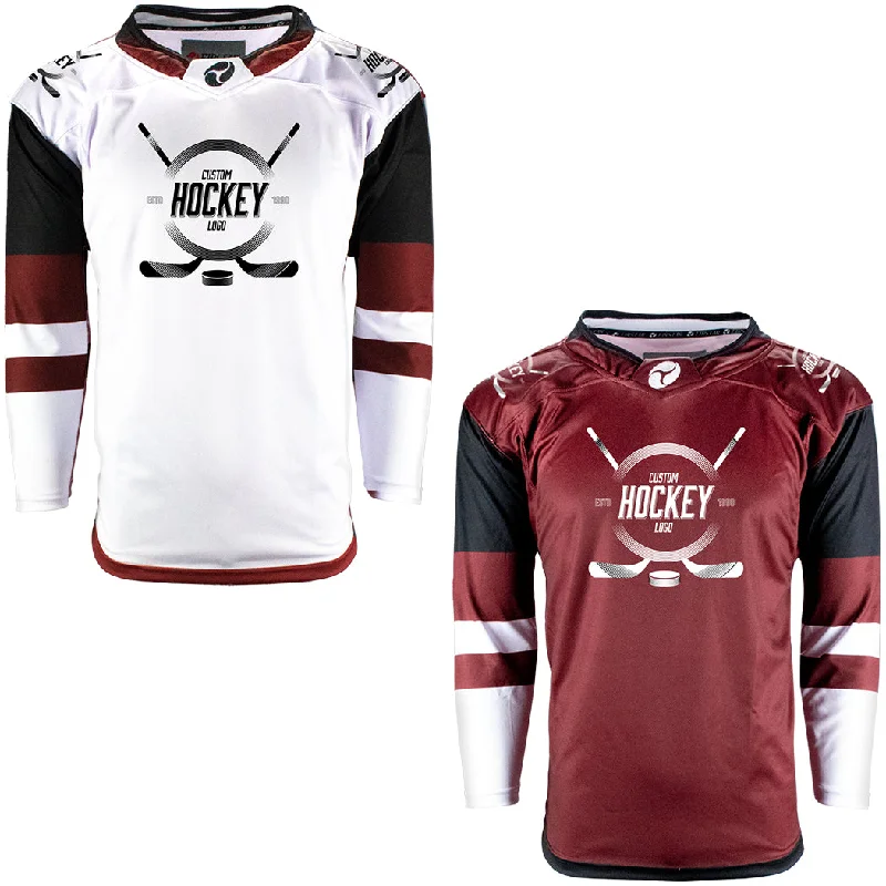 Men's Custom - Printed Baseball Jerseys with Player Names and Numbers for Personalized StyleArizona Coyotes Firstar Gamewear Pro Performance Hockey Jersey with Customization