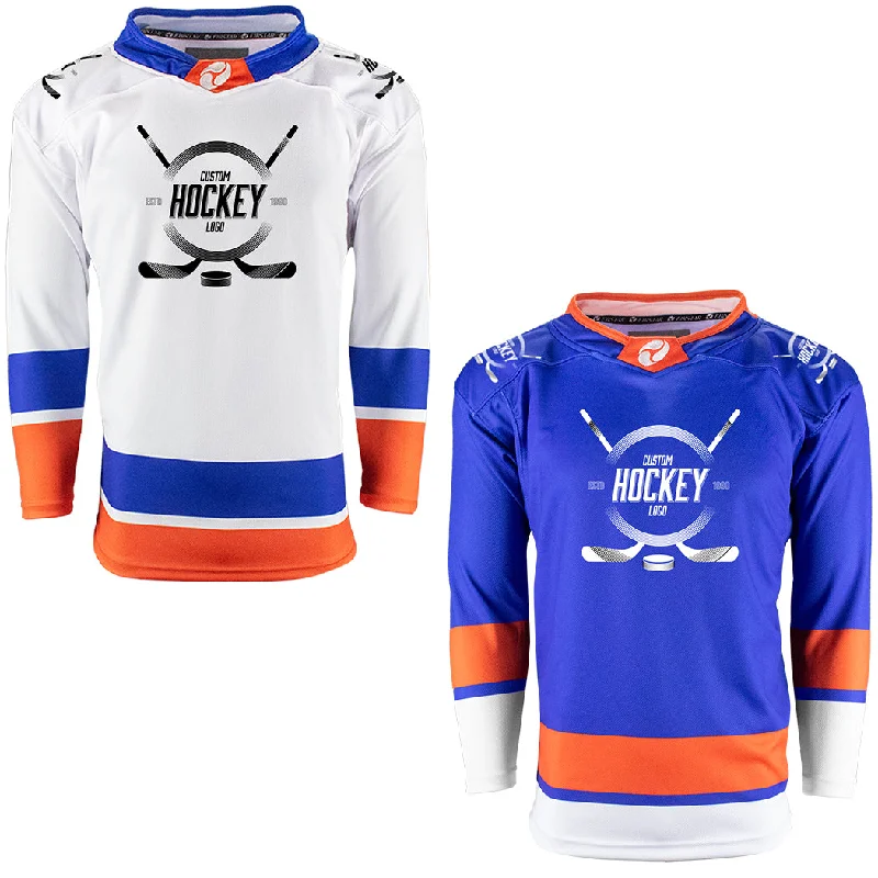 Men's Moisture - Wicking Lacrosse Jerseys with Mesh Panels for Optimal Performance on the FieldNew York Islanders Firstar Gamewear Pro Performance Hockey Jersey with Customization