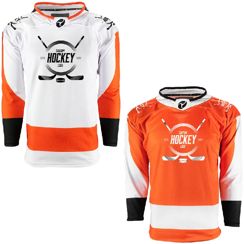 Men's Breathable Polyester Running Jerseys in Bright Neon Colors for High - Visibility WorkoutsPhiladelphia Flyers Firstar Gamewear Pro Performance Hockey Jersey with Customization