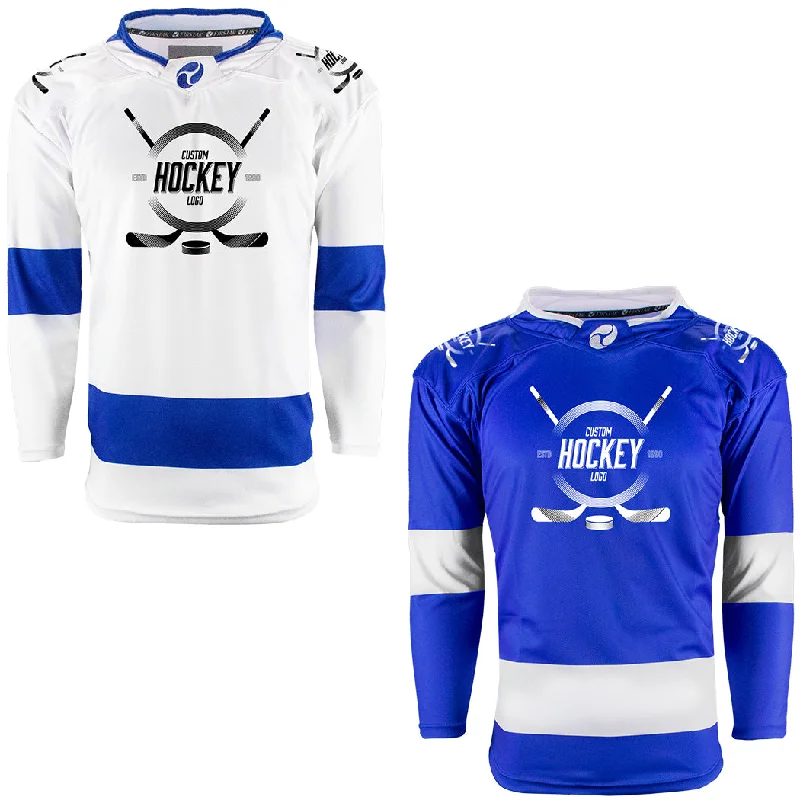 Men's Sustainable Organic Cotton Rugby Jerseys for Eco - Conscious Sports EnthusiastsTampa Bay Lightning Firstar Gamewear Pro Performance Hockey Jersey with Customization