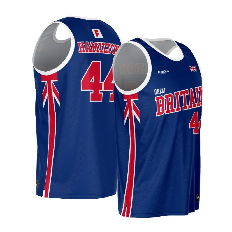 Men's Cycling Jerseys with Reflective Stripes for Safe and Stylish Rides at NightHamilton - Union Jack Jersey