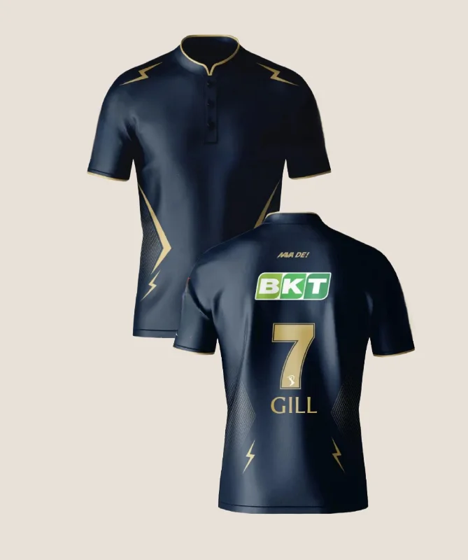 Men's Limited - Edition Cricket Jerseys Commemorating Historic Matches for Die - Hard Cricket LoversIPL Gujarat Taitans shubhman gill jersey 2024 Player-Edition