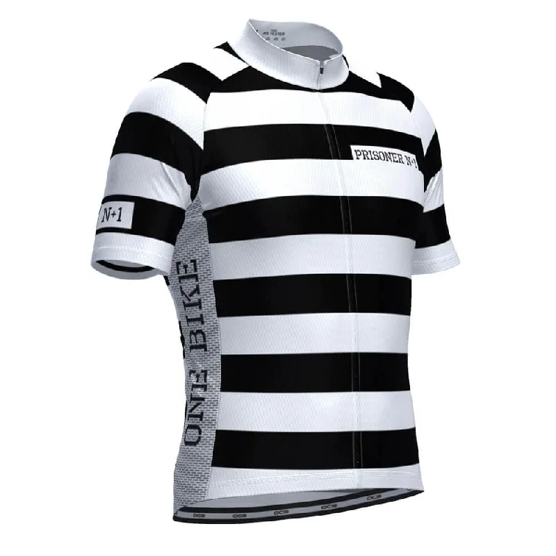 Men's Moisture - Wicking Lacrosse Jerseys with Mesh Panels for Optimal Performance on the FieldMen's Convict N+1 One Bike Too Many Cycling Jersey