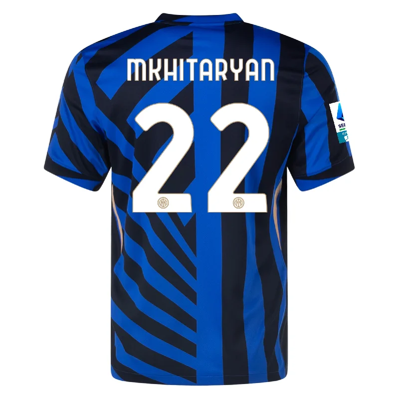 Men's NBA Authentic Team Jerseys in Official Team Colors for True Basketball FansNike Inter Milan Henrikh Mkhitaryan Home Jersey w/ Serie A +  Scudetto Patch 24/25 (Lyon Blue/Black)