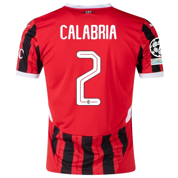 Men's Basketball Jerseys with Signature Player Logos for a Fan - Favorite LookPuma AC Milan Davide Calabria Home Jersey w/ Champions League Patches 24/25 (Puma Red/Puma Black)