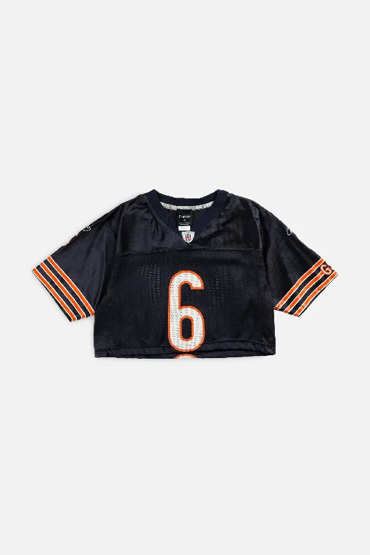 Men's Custom - Embroidered Volleyball Jerseys for Team Uniforms or Personalized GearRework Crop Chicago Bears NFL Jersey - S