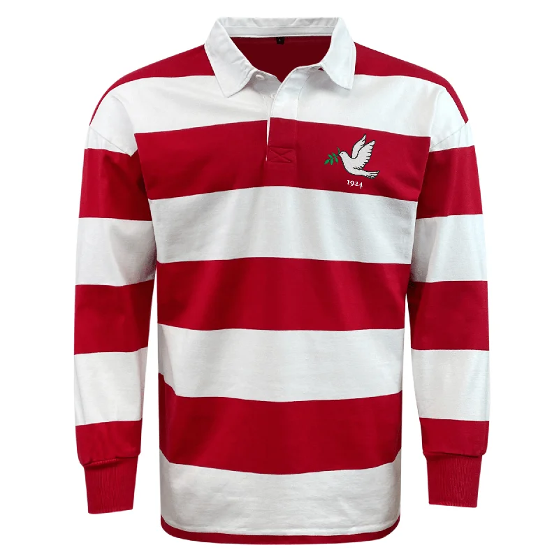 Men's Football Jerseys with Embroidered Club Badges for a Premium and Authentic AppealNations of Rugby Tonga Vintage Hooped Classic Jersey