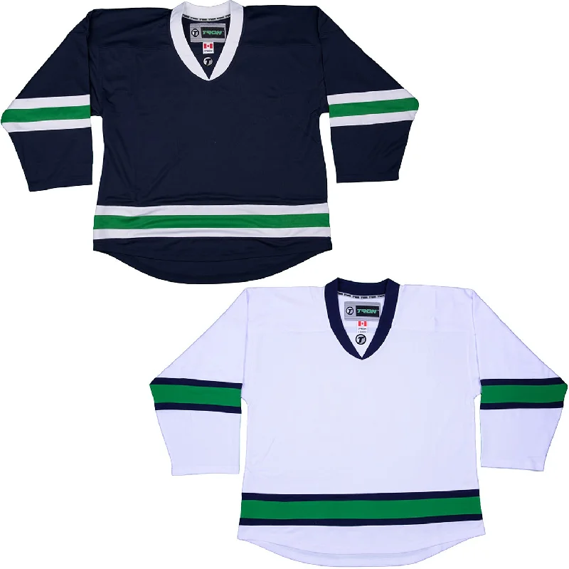 Men's Throwback Tennis Jerseys Inspired by Iconic Matches and PlayersVancouver Canucks Hockey Jersey - TronX DJ300 Replica Gamewear