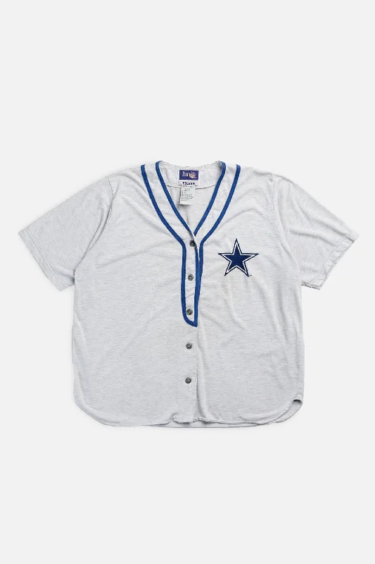 Men's Throwback Tennis Jerseys Inspired by Iconic Matches and PlayersVintage Dallas Cowboys NFL Jersey - L