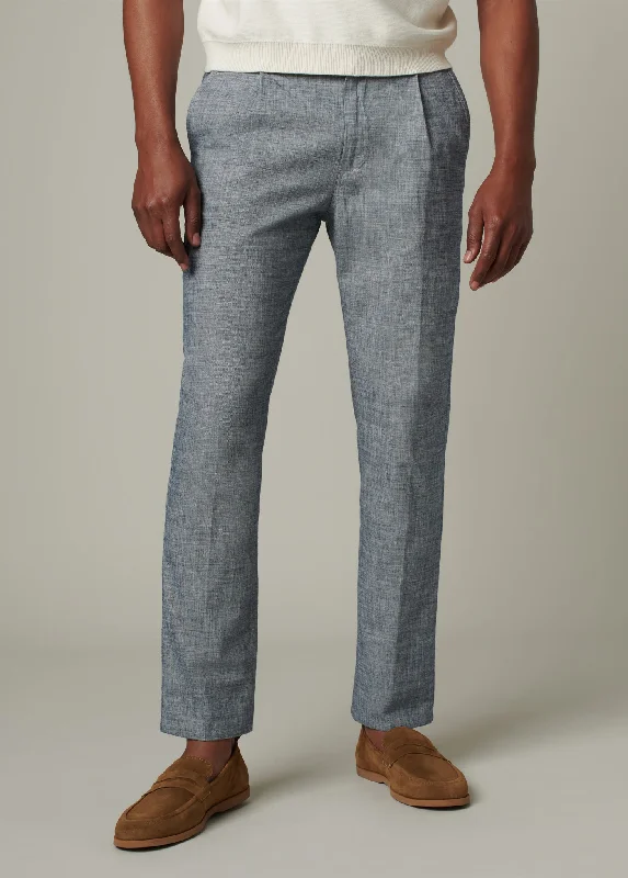 Men's Cargo Jeans with Multiple Pockets for a Practical and Outdoor - Friendly LookDIEGO CHAMBRAY TROUSER