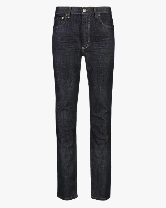 Plus Size Men's Bootcut Jeans with a Belt Loop Upgrade for a Stylish TouchSlim Fit Stretch (Dark Whisker)