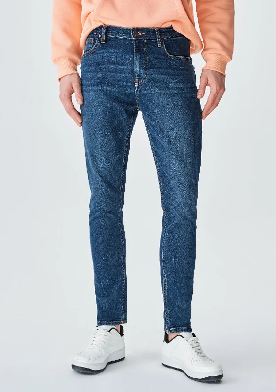 Men's Jeans with a Button - Fly for a Traditional and Classic AestheticSmarty Y Kegan Skinny Jean