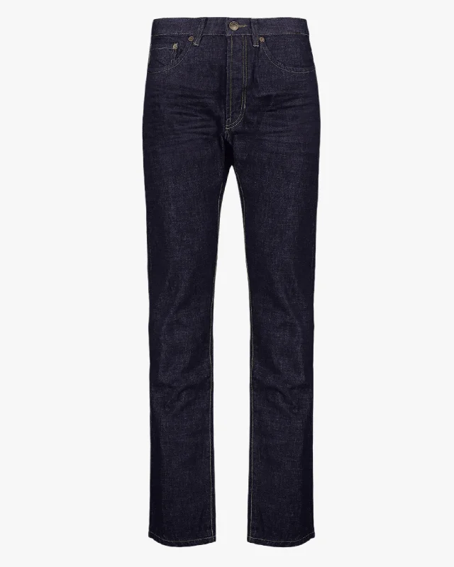 Plus Size Men's Relaxed Fit Jeans with a Tapered Leg for a Laid - Back VibeStraight Leg (Dark Whisker)