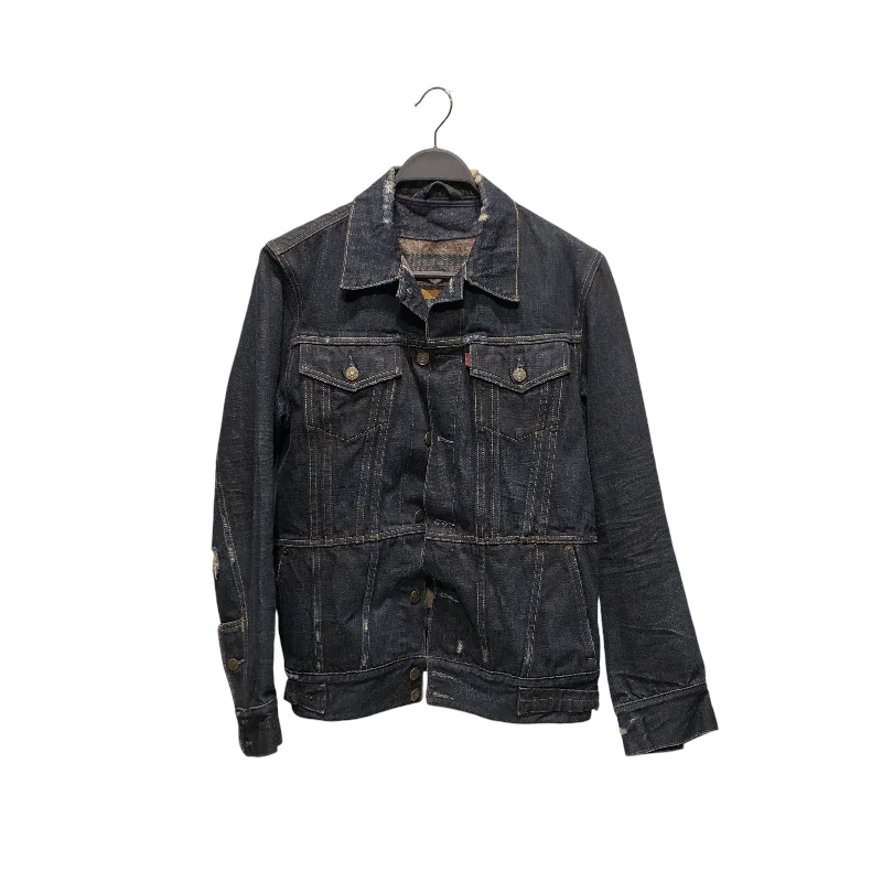 Bomber men jackets with ribbed cuffs for a classic 80s styleLevi's/Denim Jkt/M/Denim/NVY/ROBERT GELLER DENIM