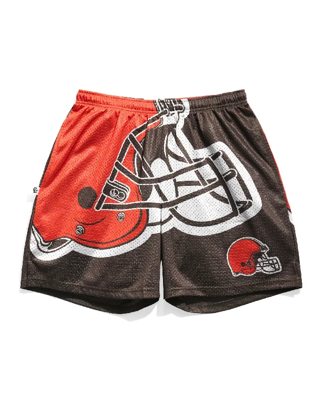 Men jackets with a media - friendly pocket for easy access to gadgetsCleveland Browns Big Logo Retro Shorts