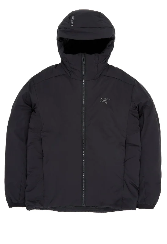 Checkered men jackets in a plaid pattern for a preppy appearanceArc'teryx Men's Atom Heavyweight Hoody - Black