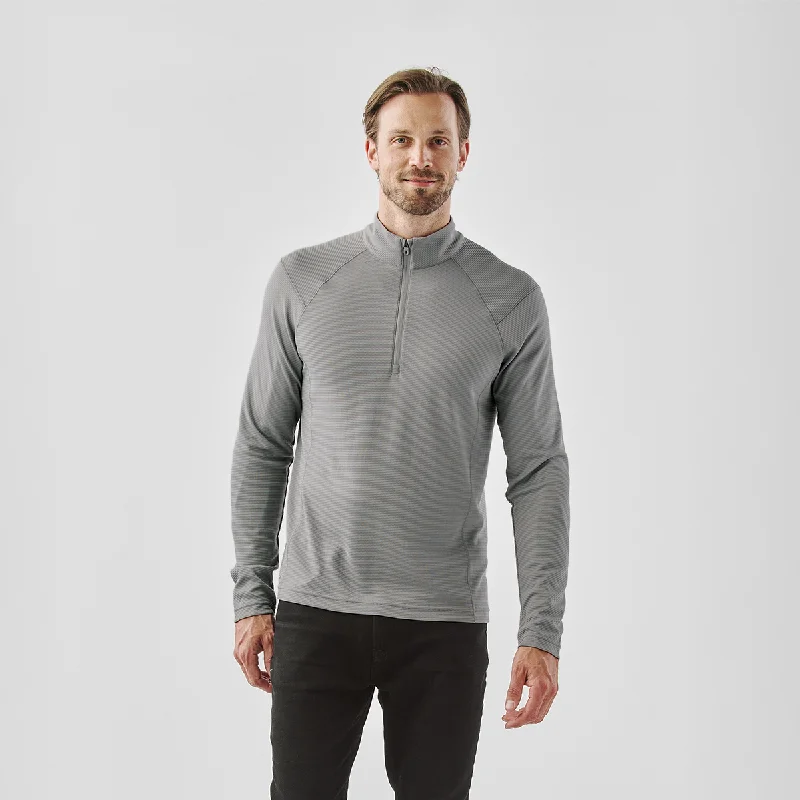 Lightweight men jackets made from recycled nylon for eco - friendly travelMen's Mesa 1/4 Zip Pullover - FPR-1M