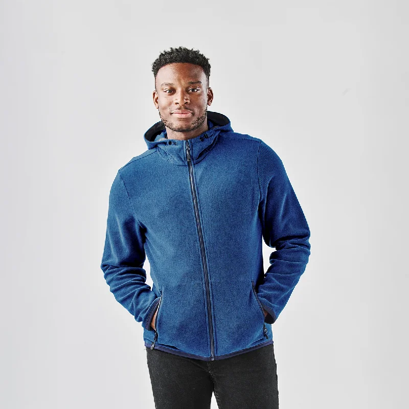 Bomber men jackets with ribbed cuffs for a classic 80s styleMen's Novarra Full Zip Hoody - MXF-2