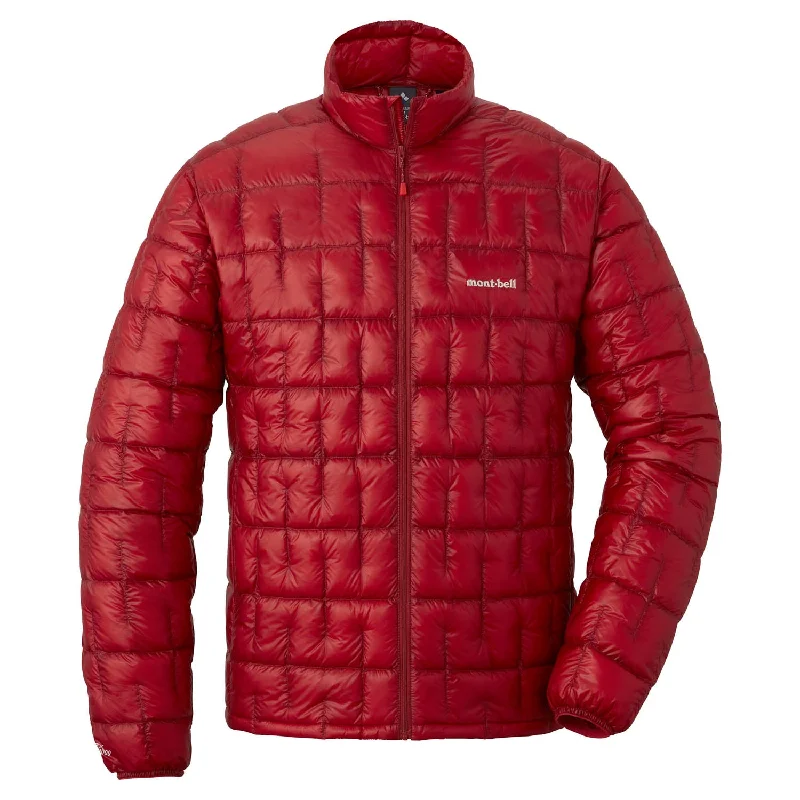 Men jackets with a zip - off sleeves to convert to a vestMontbell Mens Plasma 1000 Down Jacket