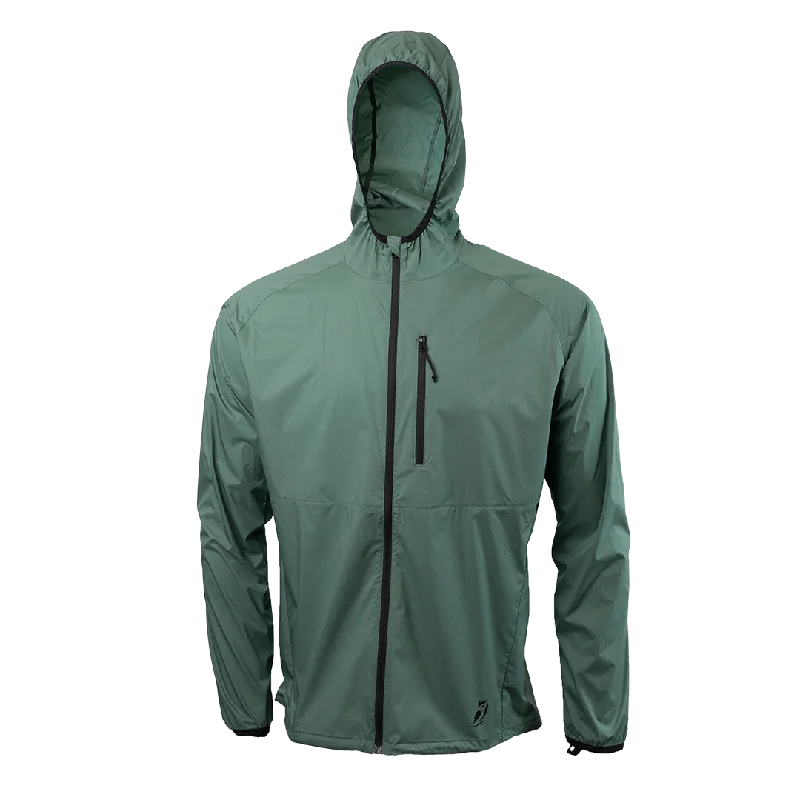 Lightweight men jackets made from recycled nylon for eco - friendly travelNebo Windbreaker