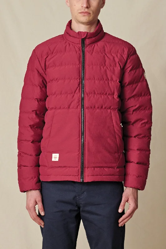 Men jackets with a media - friendly pocket for easy access to gadgetsPrime Down Jacket - Rhubarb