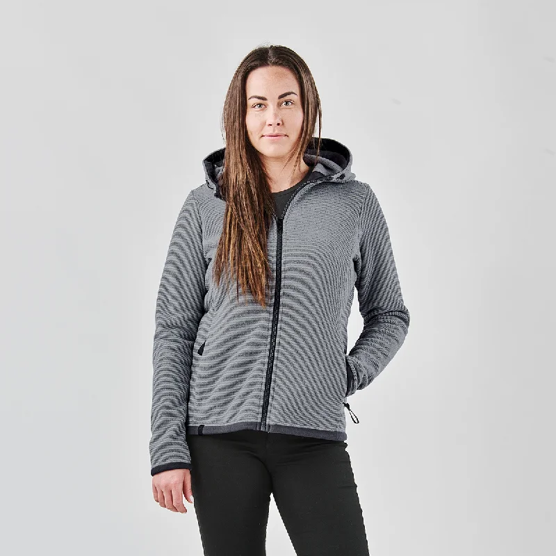 Stretch - fabric men jackets for unrestricted movement during workoutsWomen's Medusa Fleece Hoody - QMX-1W