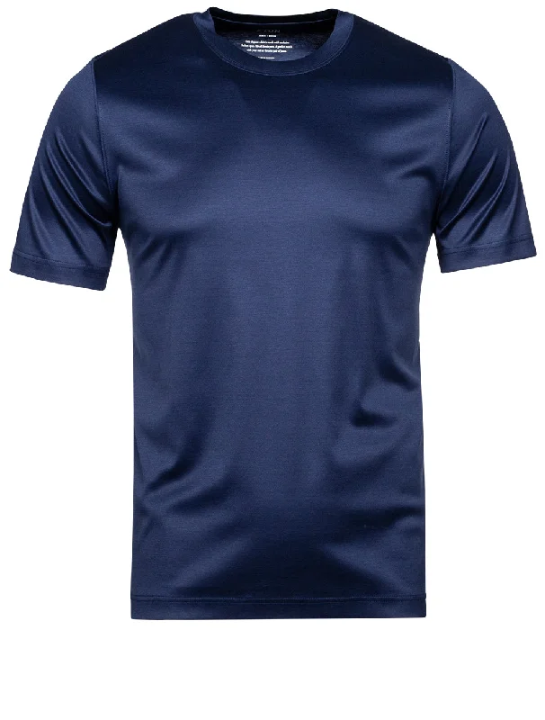 Men's antimicrobial t - shirts for odor - free freshness during travelMen's antimicrobial t - shirts for odor - free freshness during travelSlim Fit Crew Neck T-Shirt Navy