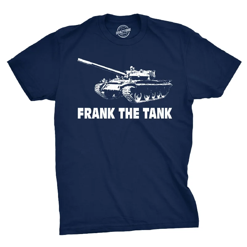 Men's mock - neck t - shirts with a modern and sleek styleMen's mock - neck t - shirts with a modern and sleek styleFrank The Tank Men's T Shirt