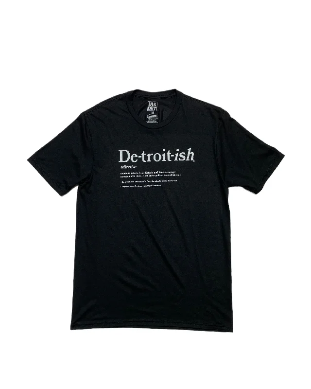 Men's organic cotton crew - neck t - shirts for everyday comfortMen's organic cotton crew - neck t - shirts for everyday comfortInk Detroit - Detroitish Defined Tri Blend T-Shirt - Black