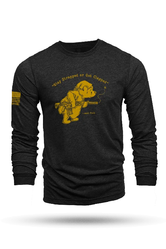 Men's thermal t - shirts with a high - neck design for cold weatherMen's thermal t - shirts with a high - neck design for cold weatherPooh Bear - Long-Sleeve Shirt