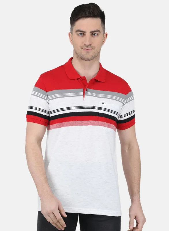 Men's smart - casual checkered t - shirts for semi - formal occasionsMen's smart - casual checkered t - shirts for semi - formal occasionsMen Red Printed T-Shirt