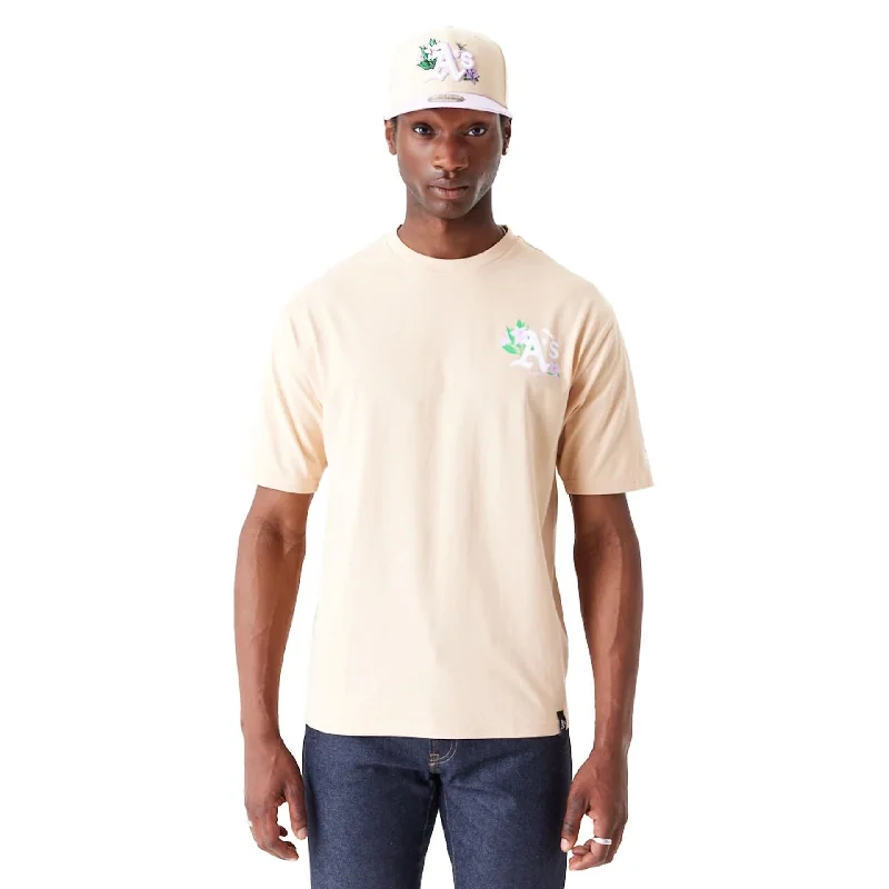 Men's polo t - shirts with a contrast collar for a preppy lookMen's polo t - shirts with a contrast collar for a preppy lookOakland Athletics MLB Floral Graphic Light Beige Oversized T-Shirt