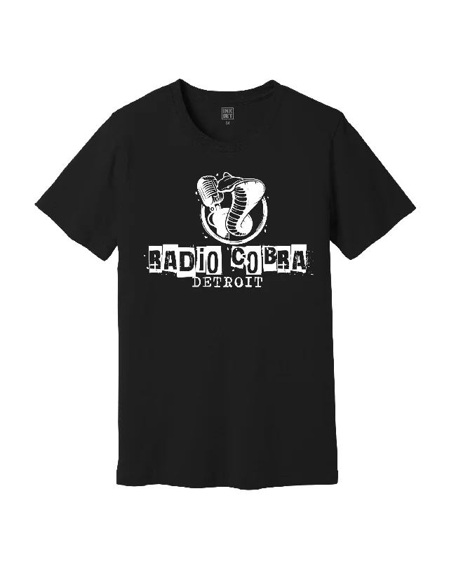 Men's eco - friendly recycled t - shirts for sustainable fashion choicesMen's eco - friendly recycled t - shirts for sustainable fashion choicesRadio Cobra T-Shirt - Black